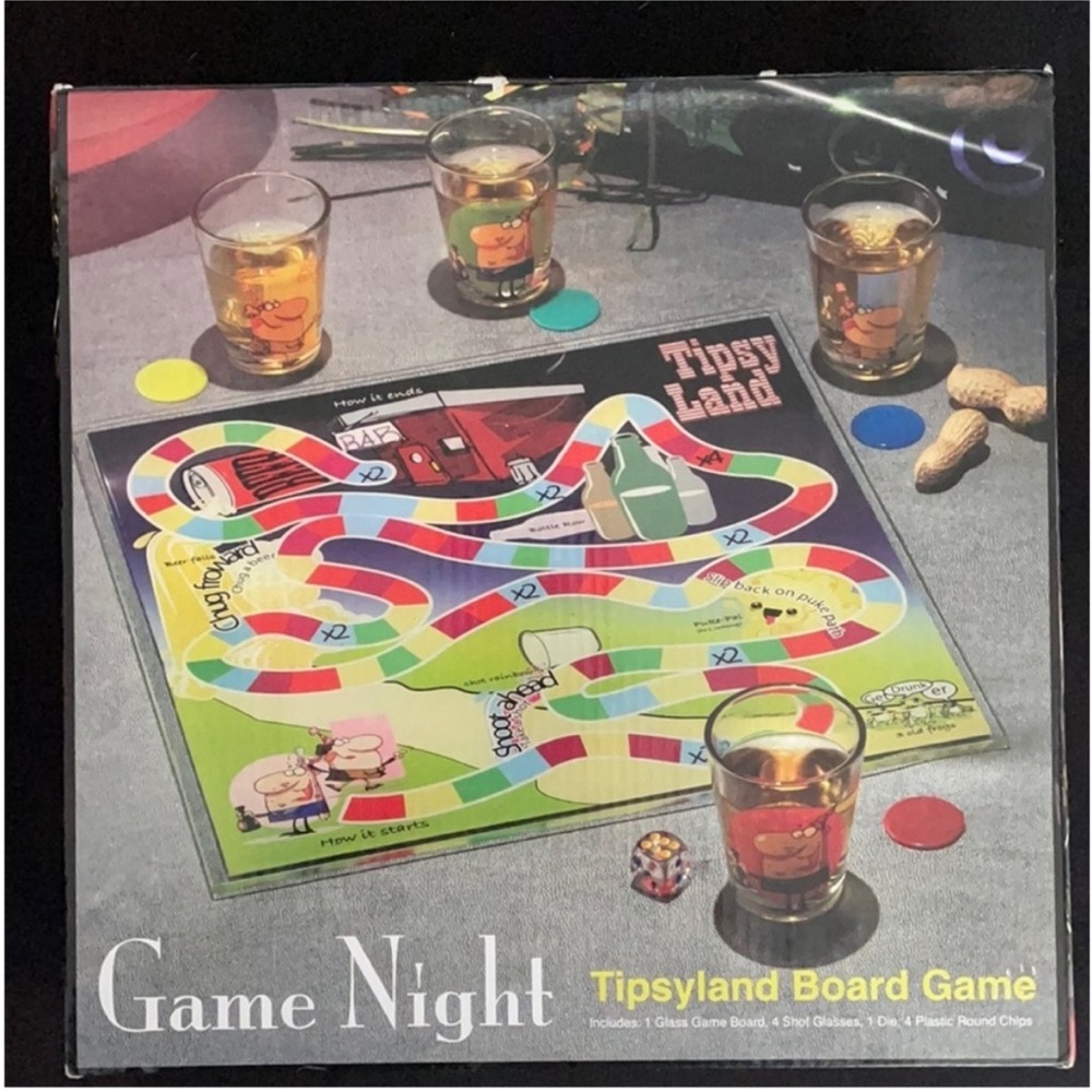 Game Night Tipsyland board game